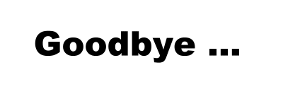 animation: goodbye